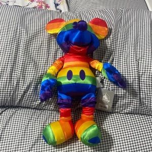 Limited edition pride Mickey plush